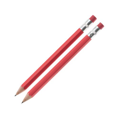 Набор Даллас: ручка шариковая, карандаш с ластиком в футляре; - купить бизнесс-сувениры в Воронеже