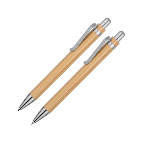 Набор Bamboo шариковая ручка и механический карандаш; - купить бизнесс-сувениры в Воронеже