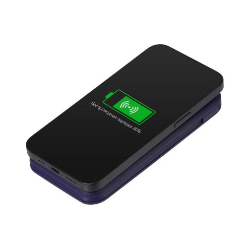 Внешний беспроводной аккумулятор с подсветкой лого Astro, 10000 mAh; - купить необычные сувениры в Воронеже