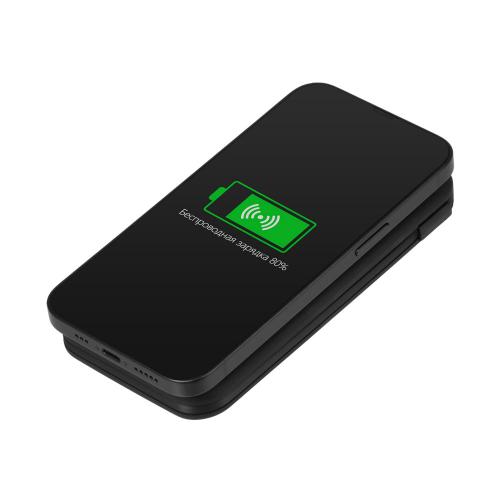 Внешний беспроводной аккумулятор с подсветкой лого Astro, 10000 mAh; - купить необычные сувениры в Воронеже