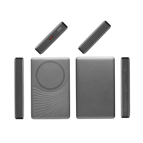 Магнитный беспроводной внешний аккумулятор, QC/PD Сёрф, 10000 мАч; - купить необычные сувениры в Воронеже