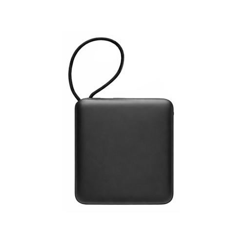 Магнитный беспроводной внешний аккумулятор c подсветкой лого Энчант, 10000 мАч; - купить именные сувениры в Воронеже