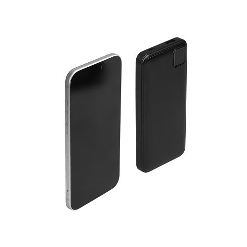 Внешний аккумулятор со встроенными кабелями Фрэйм, 10000мач; - купить необычные подарки в Воронеже