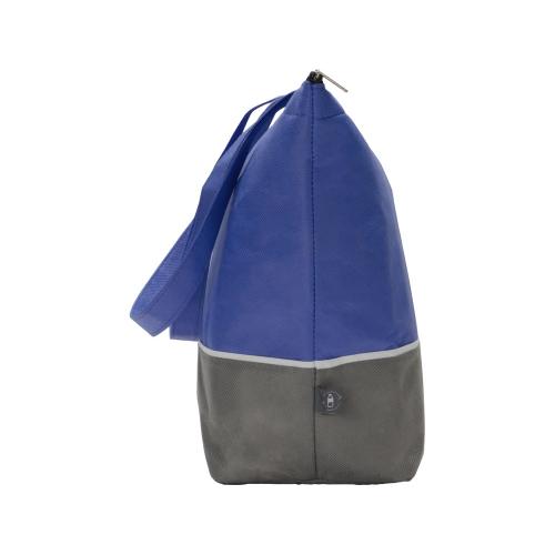 Сумка-холодильник Reviver с длинными ручками из нетканого переработанного материала RPET; - купить именные сувениры в Воронеже