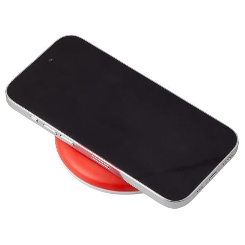 Беспроводное зарядное устройство со встроенным кабелем 2-в-1 Disc; - купить необычные подарки в Воронеже