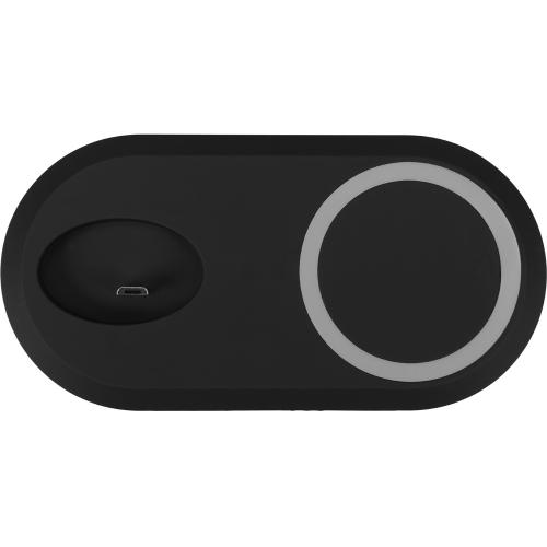 Набор с настольной зарядной станцией и портативным зарядным устройством Launch; - купить подарки с логотипом в Воронеже