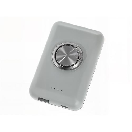Магнитный беспроводной внешний аккумулятор MagnetIQ, 5000 mah, 10 W; - купить необычные подарки в Воронеже