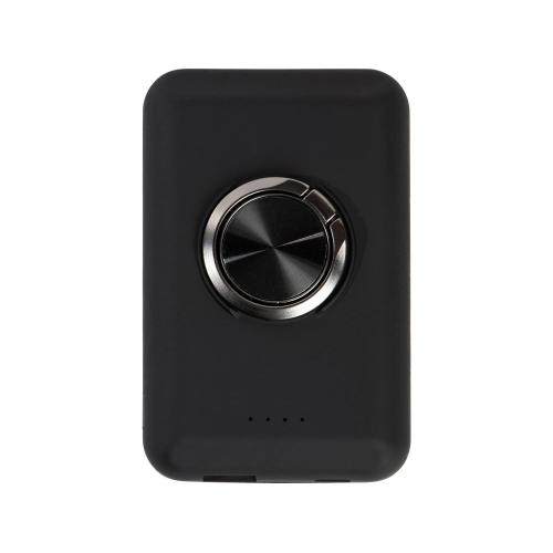 Магнитный беспроводной внешний аккумулятор MagnetIQ, 5000 mah, 10 W; - купить именные сувениры в Воронеже