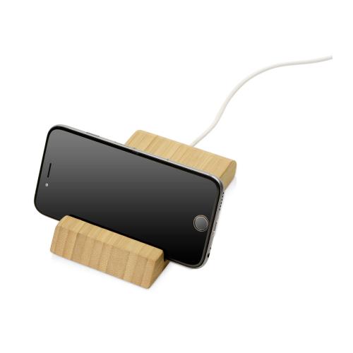 Беспроводное зарядное устройство из бамбука Jetty, 10 Вт; - купить необычные сувениры в Воронеже