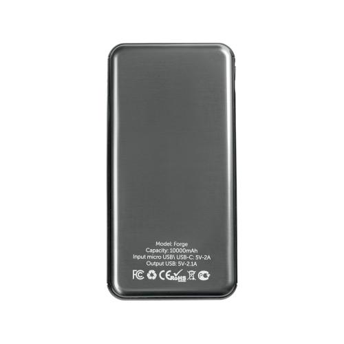 Внешний аккумулятор Forge v.2, металл, 10000mah; - купить необычные сувениры в Воронеже