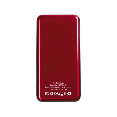 Внешний аккумулятор Forge v.2, металл, 10000mah; - купить необычные сувениры в Воронеже