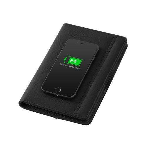 Органайзер с функцией беспроводной зарядки Manner, 5000 mah; - купить именные сувениры в Воронеже