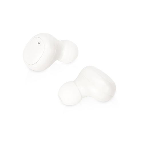 Беспроводные наушники TWS в кейсе Volts. Evolt, белый; - купить подарки с логотипом в Воронеже