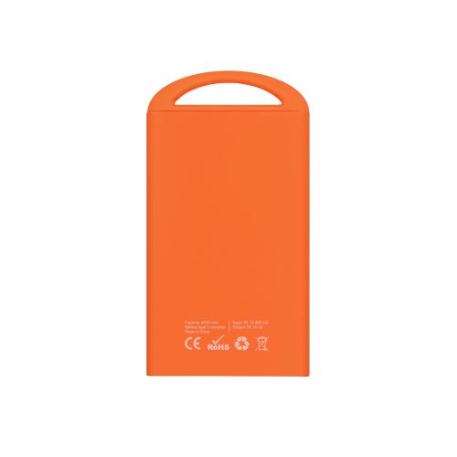 Портативное зарядное устройство Shine с зеркальной гравировкой, 4000 mAh; - купить именные сувениры в Воронеже