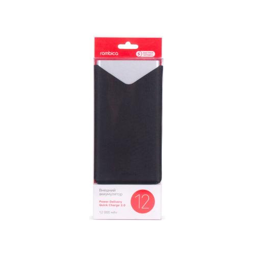 Внешний аккумулятор Rombica NEO AX120L Quick; - купить подарки с логотипом в Воронеже