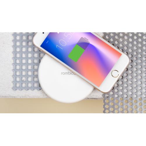 Беспроводное зарядное устройство Rombica NEO Q1W Quick; - купить подарки с логотипом в Воронеже