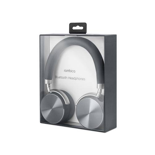 Наушники Rombica Mysound BH-12 Gray; - купить подарки с логотипом в Воронеже