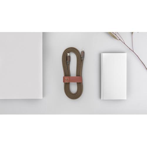 Кабель Rombica LINK-C Olive Cable; - купить подарки с логотипом в Воронеже