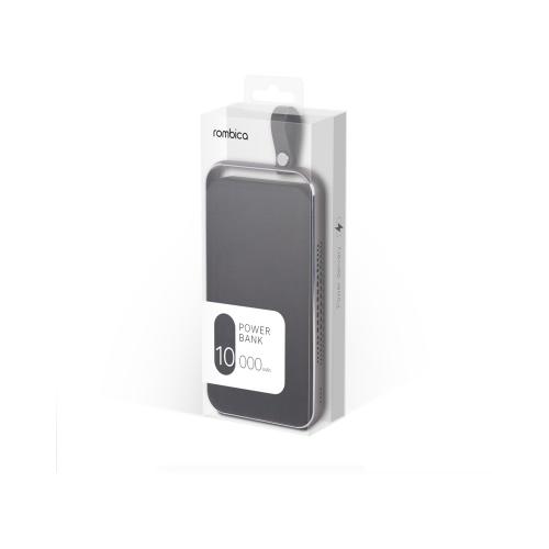 Внешний аккумулятор Rombica NEO Electron Black, 10000 мАч; - купить подарки с логотипом в Воронеже