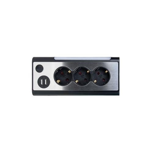 Сетевой фильтр Rombica NEO TRINITY - Black; - купить необычные подарки в Воронеже