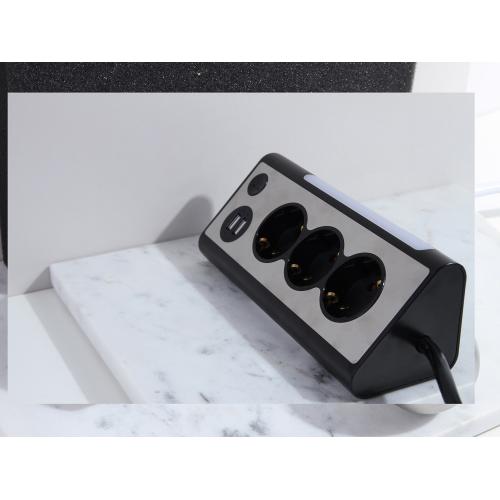 Сетевой фильтр Rombica NEO TRINITY - Black; - купить именные сувениры в Воронеже