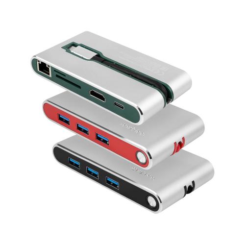 Хаб USB Rombica Type-C Hermes Red; - купить именные сувениры в Воронеже