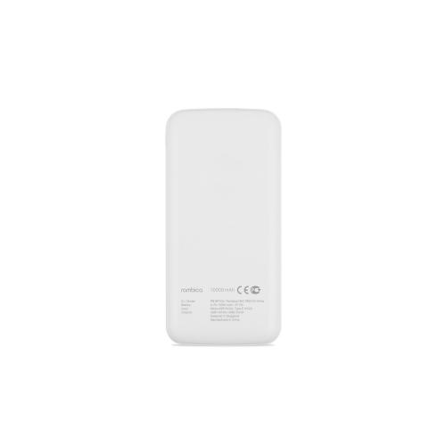 Внешний аккумулятор Rombica NEO PBS100 White ; - купить подарки с логотипом в Воронеже