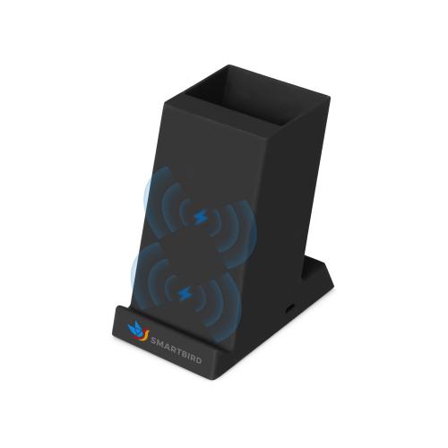 Беспроводная зарядка-подставка с подсветкой Glow box; - купить необычные подарки в Воронеже