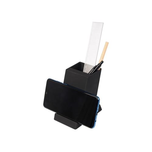 Беспроводная зарядка-подставка с подсветкой Glow box; - купить именные сувениры в Воронеже