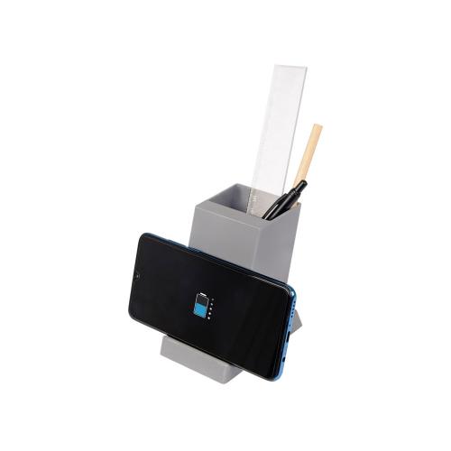 Беспроводная зарядка-подставка с подсветкой Glow box; - купить необычные сувениры в Воронеже