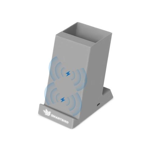 Беспроводная зарядка-подставка с подсветкой Glow box; - купить необычные подарки в Воронеже