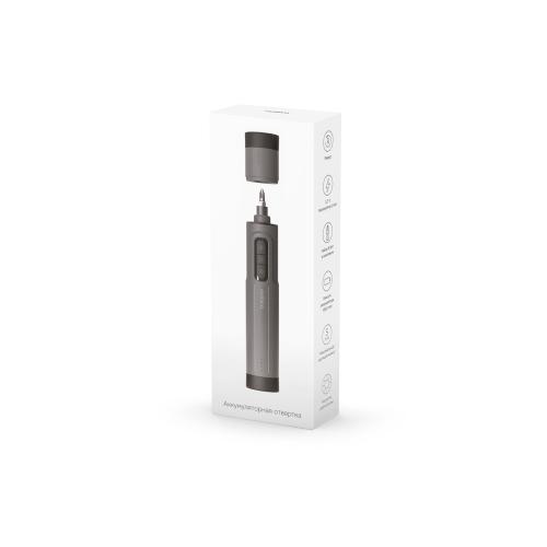 Отвертка аккумуляторная Rombica MyKit S1 Black ; - купить именные сувениры в Воронеже