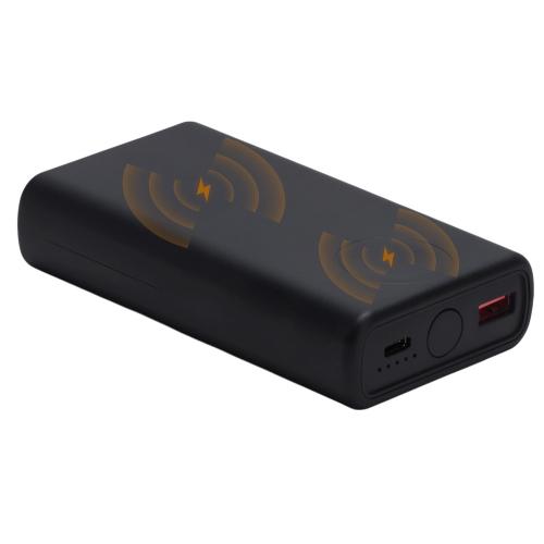 Внешний беспроводной аккумулятор 2-в-1 с функцией зарядки Apple Watch, QC/PD AtomIQ, 10000 мАч; - купить именные сувениры в Воронеже