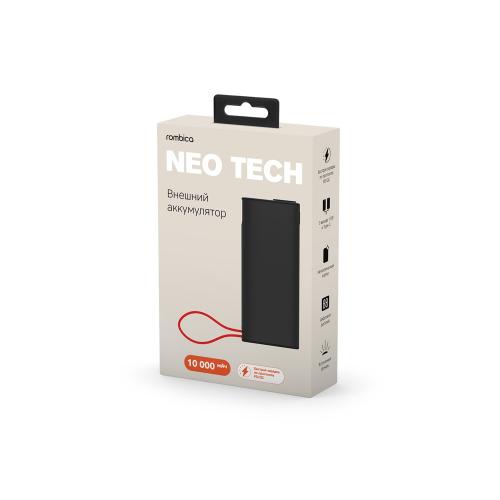 Внешний аккумулятор Rombica NEO Tech Black; - купить именные сувениры в Воронеже