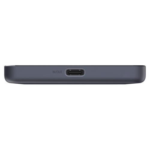 Внешний аккумулятор Xiaomi Super Slim Magnetic Power Bank 5000 Black; - купить подарки с логотипом в Воронеже