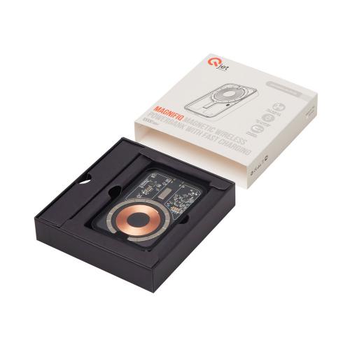 Беспроводной магнитный внешний аккумулятор с QCPD MagnifIQ, 10000 мАч, 15 Вт; - купить необычные подарки в Воронеже