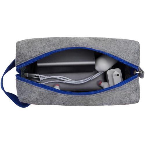 Органайзер для электроники и проводов Felt из RPET-фетра с ручкой; - купить необычные подарки в Воронеже