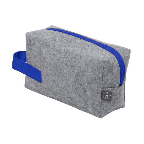 Органайзер для электроники и проводов Felt из RPET-фетра с ручкой; - купить именные сувениры в Воронеже