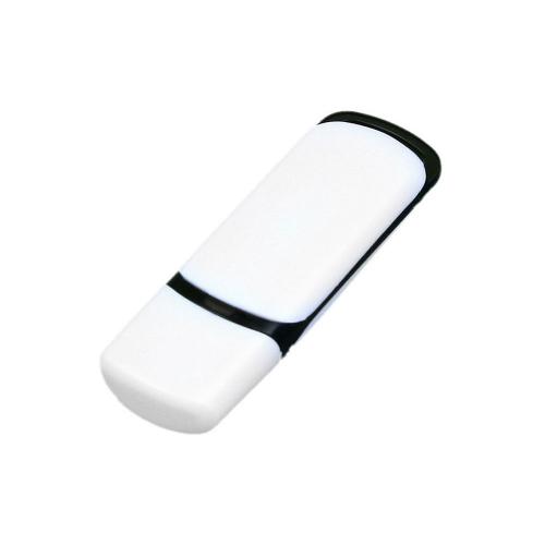 Флешка промо прямоугольной классической формы с цветными вставками, 64 Гб; - купить необычные сувениры в Воронеже