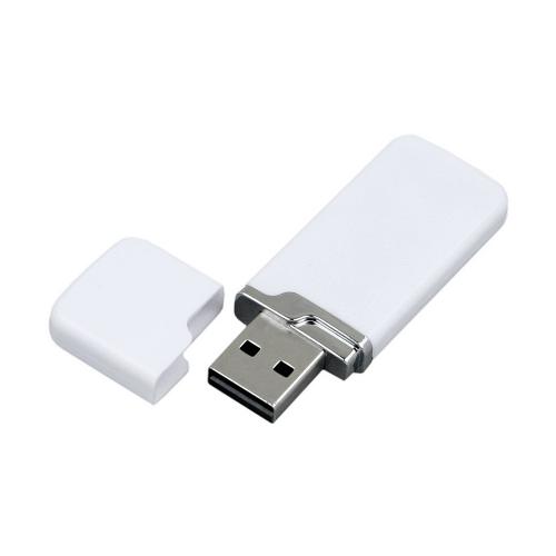 Флешка промо прямоугольной формы c оригинальным колпачком, 64 Гб; - купить необычные подарки в Воронеже