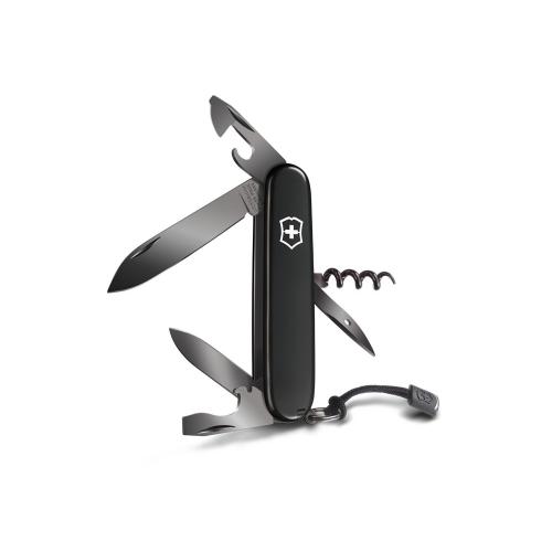 Нож перочинный VICTORINOX Spartan Onyx Black, 91 мм, 12 функций, чёрный; - купить необычные подарки в Воронеже