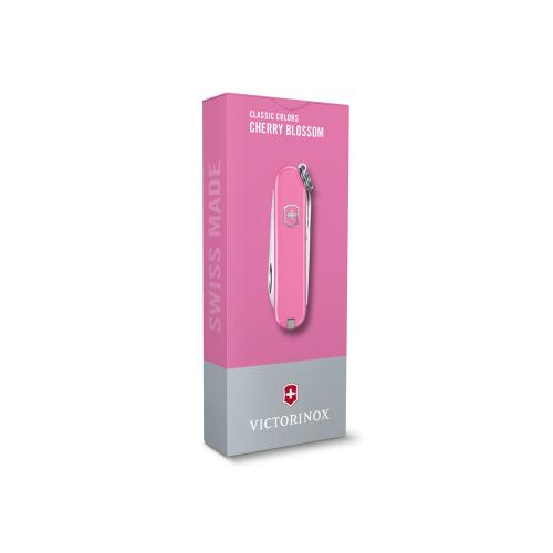 Нож-брелок VICTORINOX Classic SD Colors Cherry Blossom, 58 мм, 7 функций; - купить именные сувениры в Воронеже