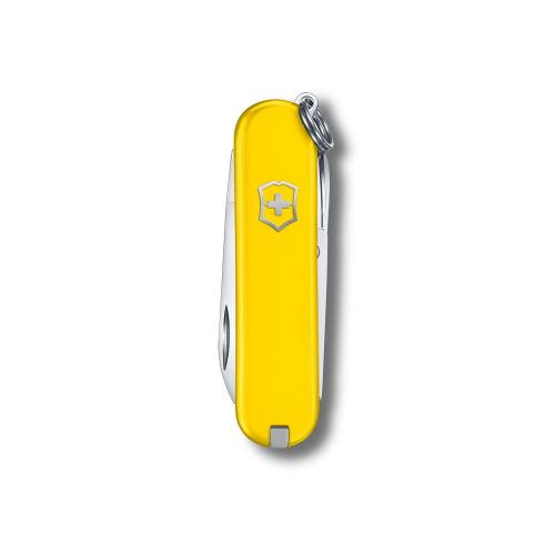 Нож-брелок VICTORINOX Classic SD Colors Sunny Side, 58 мм, 7 функций; - купить необычные подарки в Воронеже