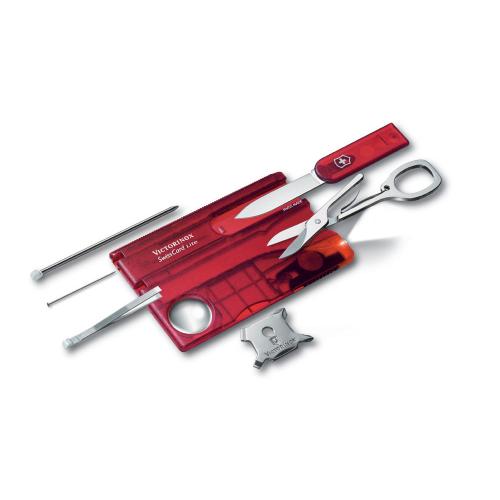 Швейцарская карточка VICTORINOX SwissCard Lite, 13 функций; - купить необычные подарки в Воронеже