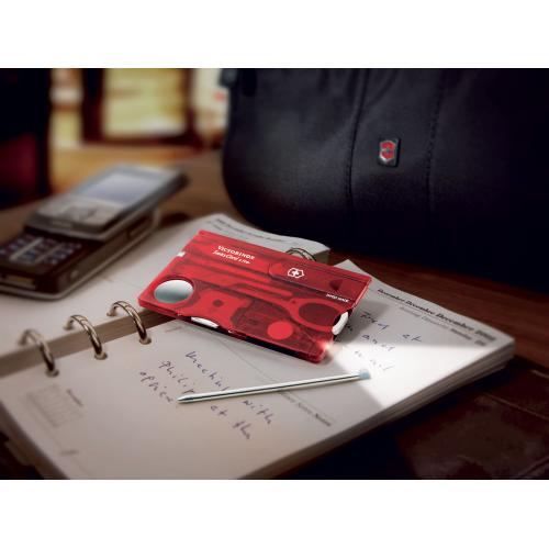 Швейцарская карточка VICTORINOX SwissCard Lite, 13 функций; - купить именные сувениры в Воронеже