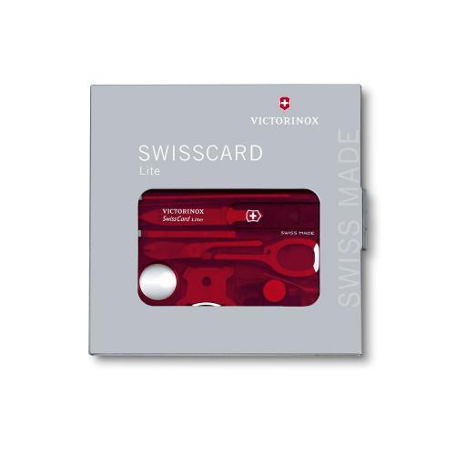 Швейцарская карточка VICTORINOX SwissCard Lite, 13 функций; - купить необычные сувениры в Воронеже