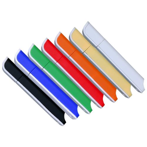 Флешка прямоугольной формы, оригинальный дизайн, двухцветный корпус, 32 Гб; - купить именные сувениры в Воронеже