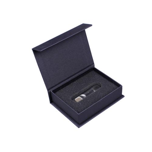 Металлическая флешка со сканером отпечатков пальцев в подарочной упаковке ; - купить подарки с логотипом в Воронеже