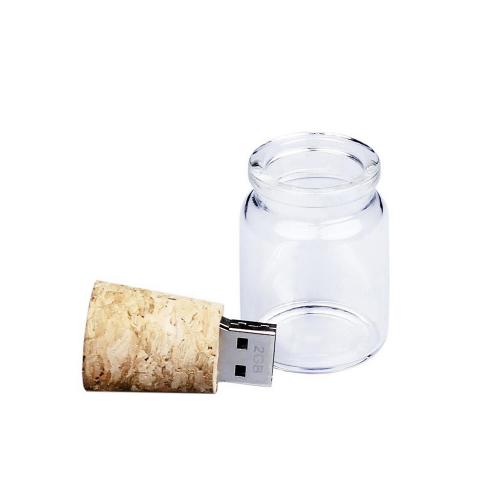 Флешнакопитель в виде пробки в бутылочке на 256 Гб; - купить необычные подарки в Воронеже