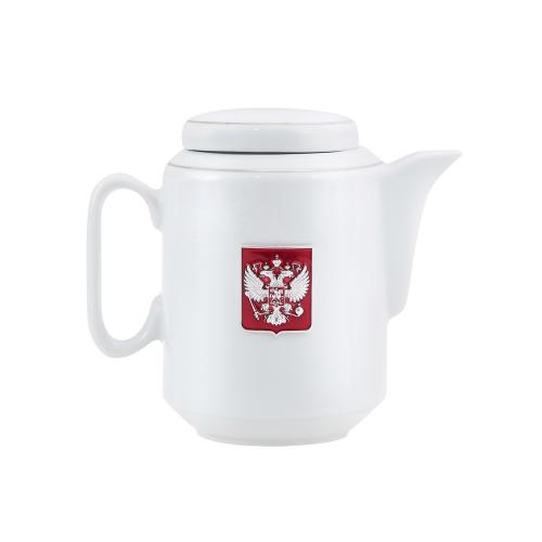 Чайный набор с подстаканником и фарфоровым чайником ЭГОИСТ-М; - купить подарки с логотипом в Воронеже